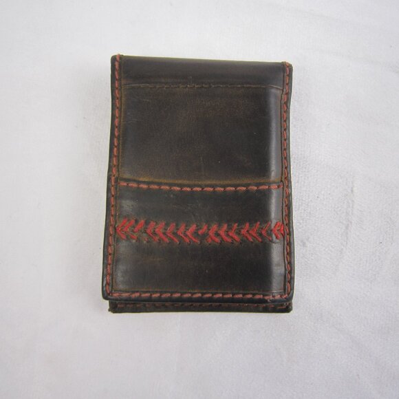 Rawlings Brown Leather Magnetic Wallet - Picture 1 of 7